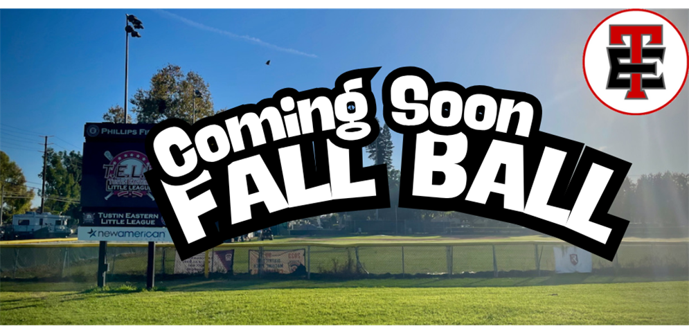 Fall Ball Coming Soon
